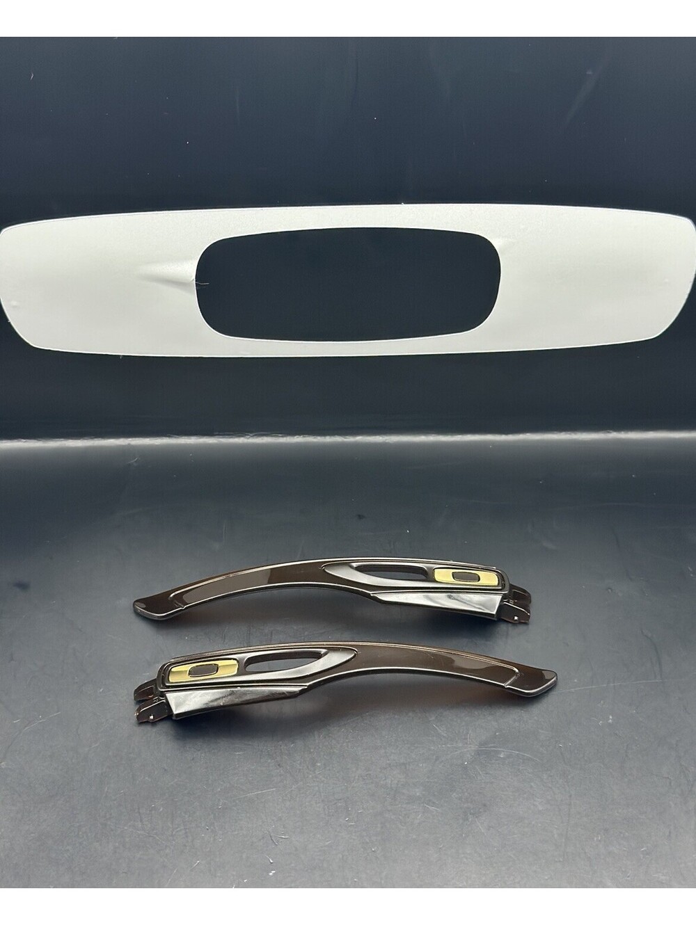 Oakley Eye Patch 2 Polished Rootbeer OEM Replacement Arms